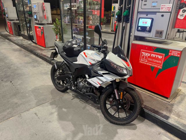 מודעת רכב אפריליה TUONO 125