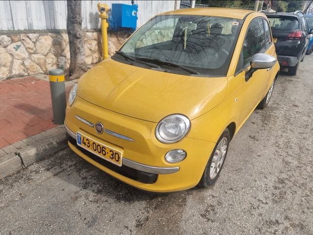 מודעת רכב פיאט 500
