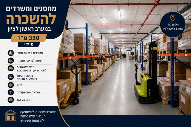 מחסנים, ראשון לציון