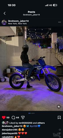 מודעת רכב ימאהה YZ