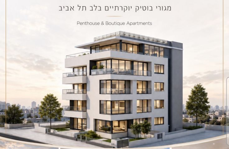 גג/ פנטהאוז, הצפון הישן - החלק הדרומי, תל אביב יפו