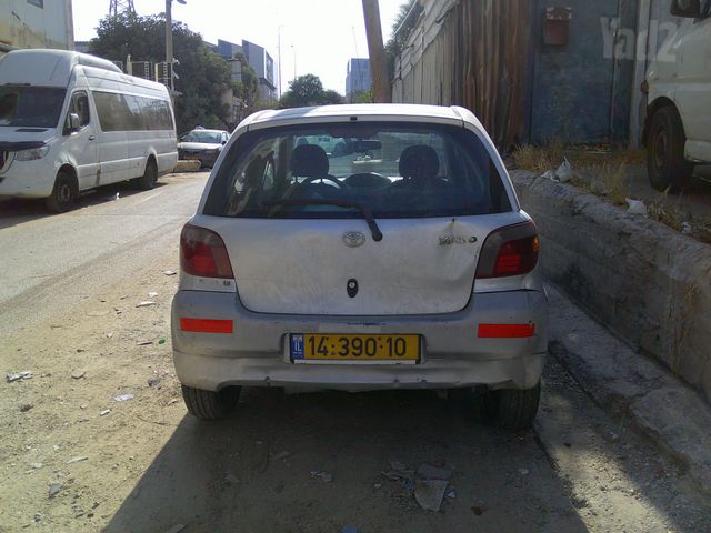 מודעת רכב טויוטה יאריס