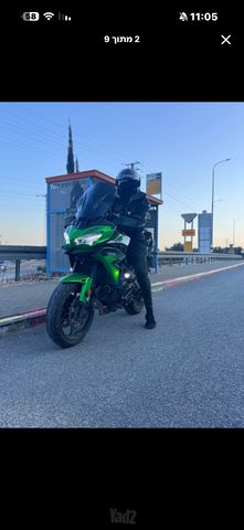מודעת רכב קאוואסאקי Versys 650