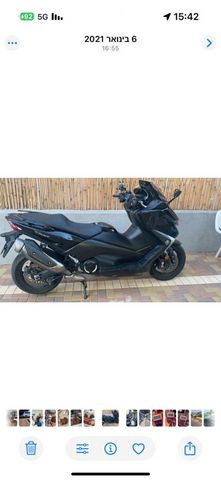מודעת רכב ימאהה T-Max 500
