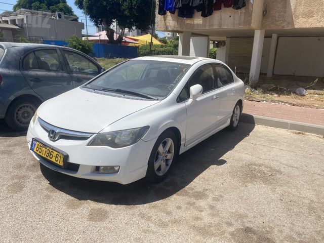 מודעת רכב הונדה סיוויק