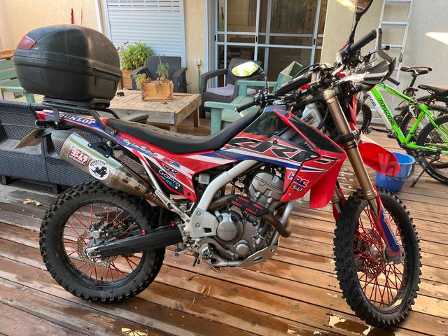 מודעת רכב הונדה CRF250L