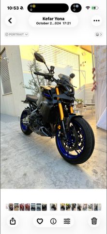 מודעת רכב ימאהה MT 09