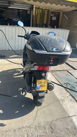 מודעת רכב קימקו אג'יליטי סיטי 125