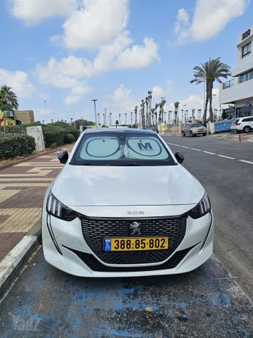 מודעת רכב פיג'ו 208