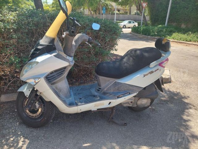 מודעת רכב סאן יאנג ג'וי רייד 125