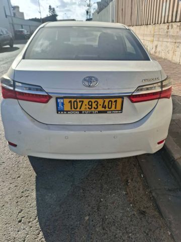 מודעת רכב טויוטה קורולה