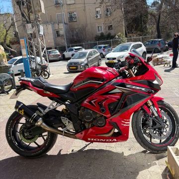 מודעת רכב הונדה CBR650R