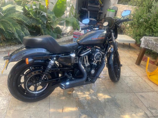 מודעת רכב הרלי דיווידסון איירון 883