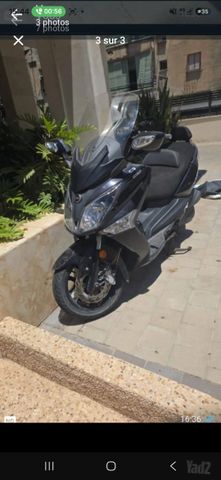 מודעת רכב סאן יאנג ג'וי-מקס 125