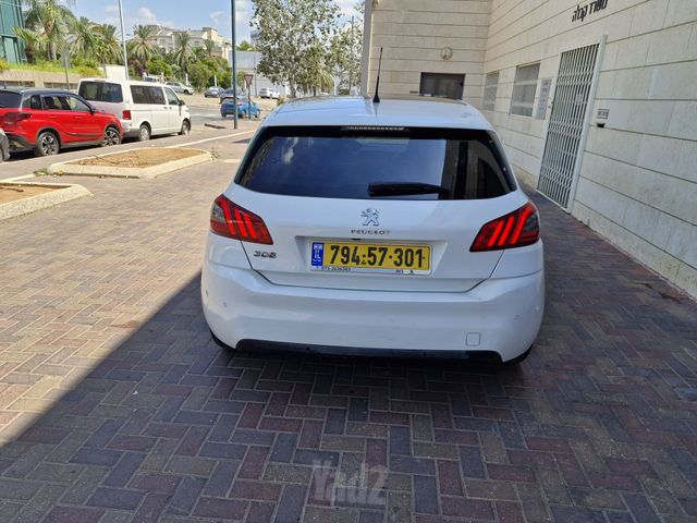 מודעת רכב פיג'ו 308 2