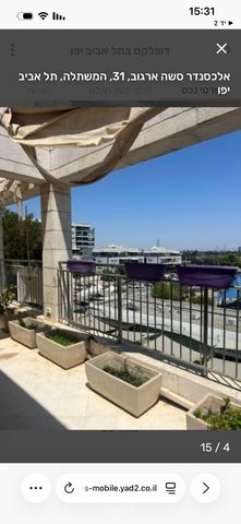 גג/ פנטהאוז להשכרה בתל אביב יפו (תיווך) — 3