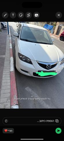 מודעת רכב מאזדה 3