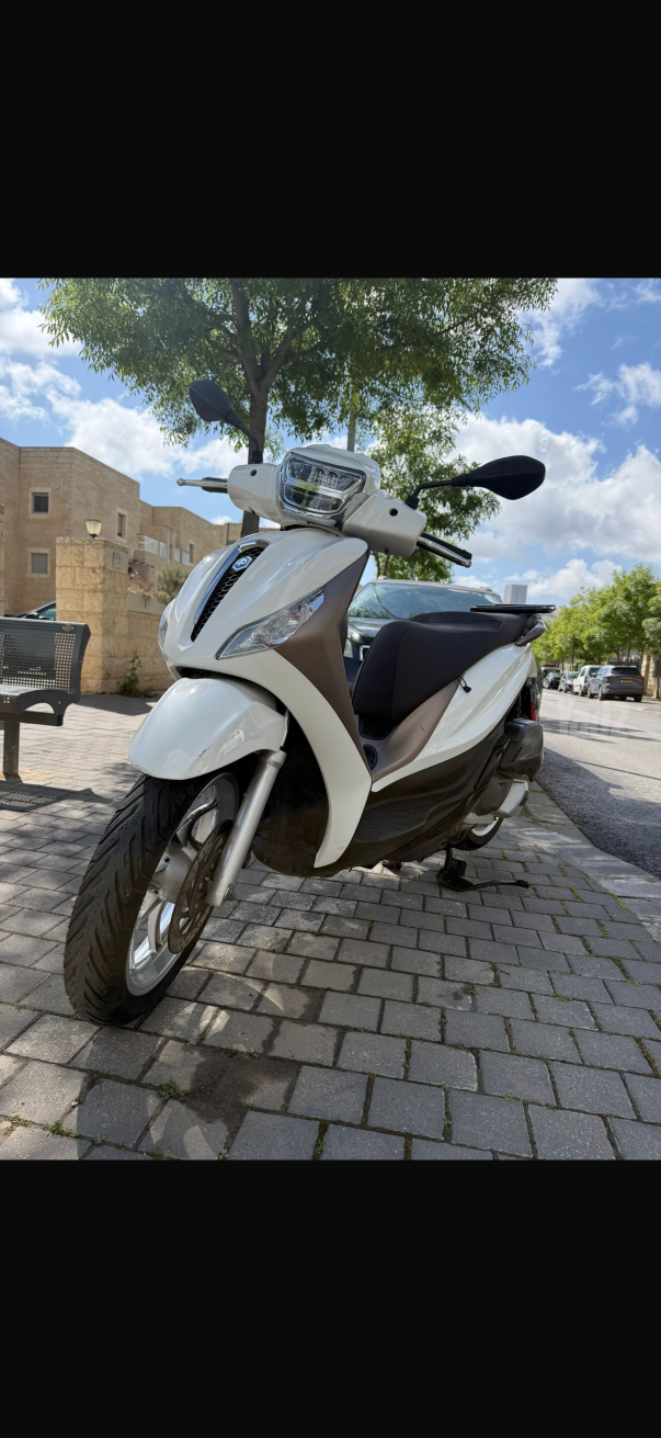 מודעת רכב פיאג'ו MEDELY 125