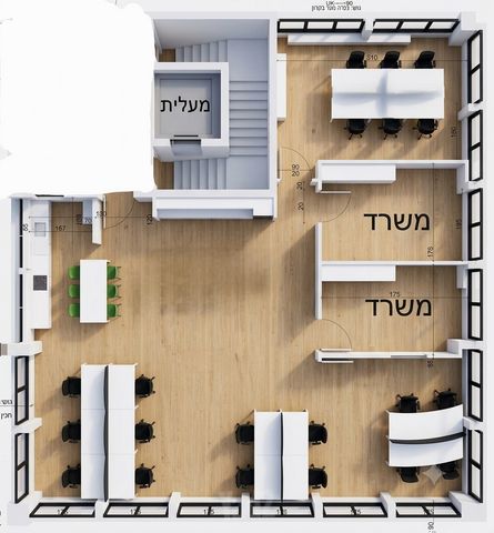 מונטיפיורי, הרכבת