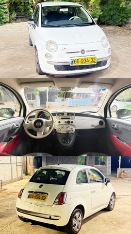 מודעת רכב פיאט 500