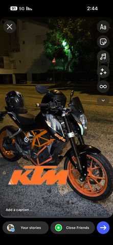 מודעת רכב KTM Duke