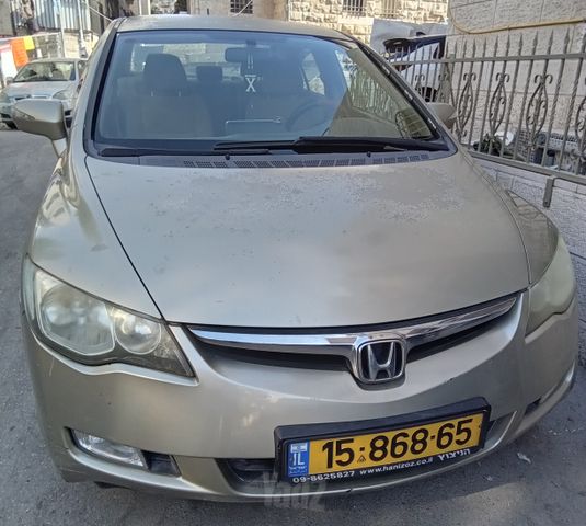 מודעת רכב הונדה סיוויק