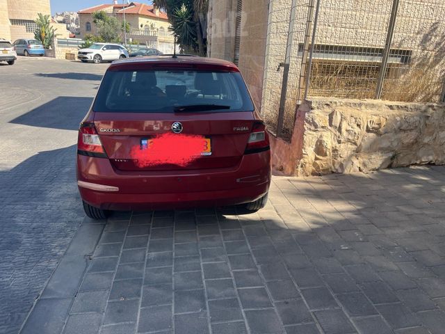 מודעת רכב סקודה פאביה