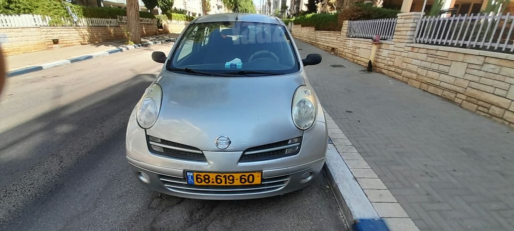 מודעת רכב ניסאן מיקרה