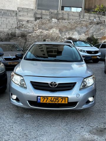 מודעת רכב טויוטה קורולה