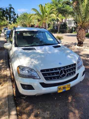 מודעת רכב מרצדס-בנץ ML