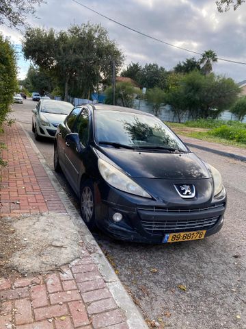 מודעת רכב פיג'ו 207