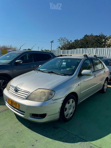 מודעת רכב טויוטה קורולה