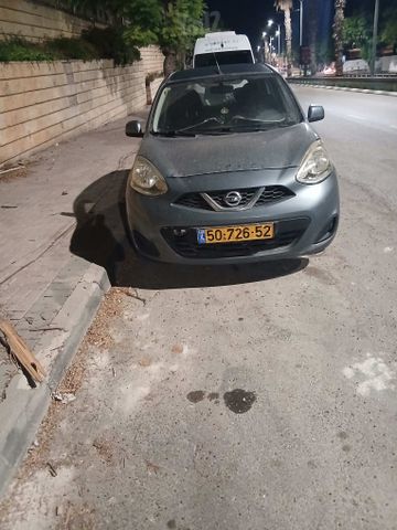 מודעת רכב ניסאן מיקרה