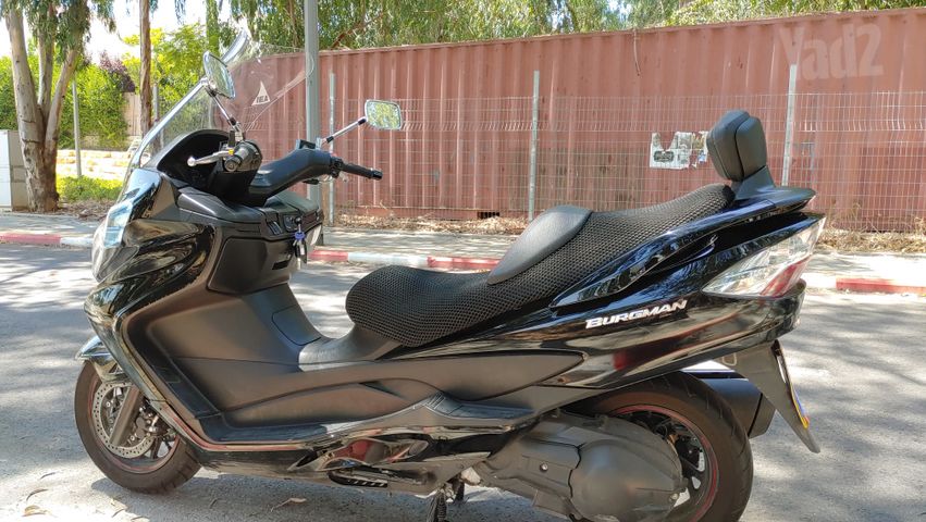 מודעת רכב סוזוקי בורגמן 400 A