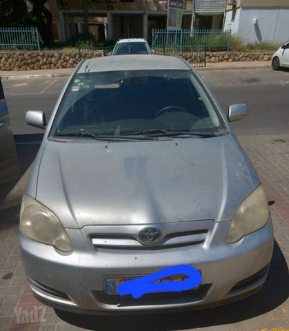 מודעת רכב טויוטה קורולה