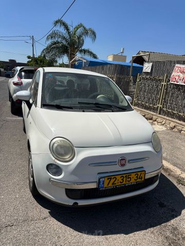 מודעת רכב פיאט 500