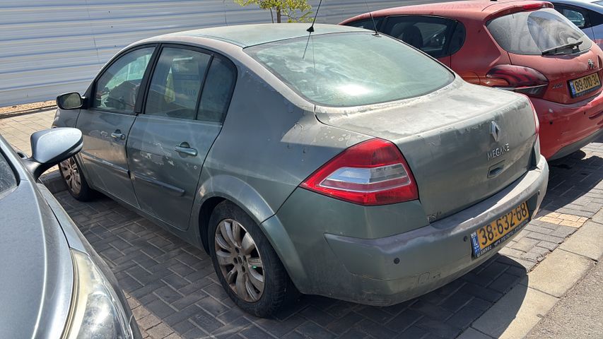 מודעת רכב רנו מגאן