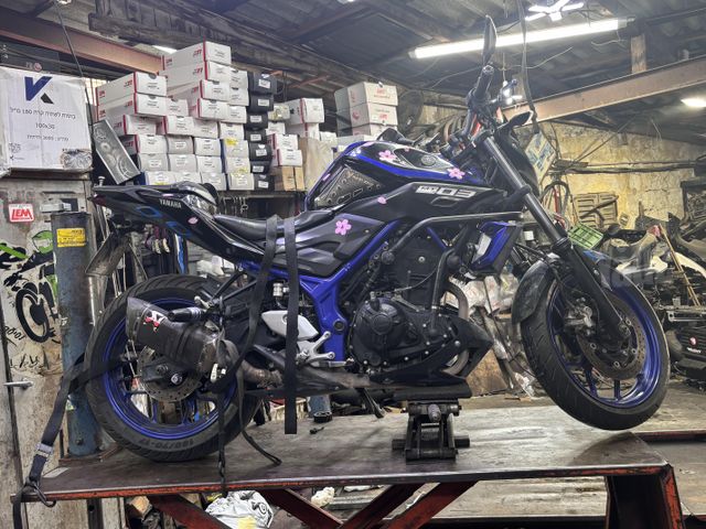 מודעת רכב ימאהה MT-03