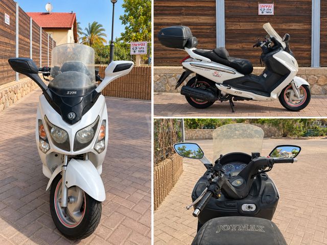 מודעת רכב סאן יאנג ג'וי-מקס 250