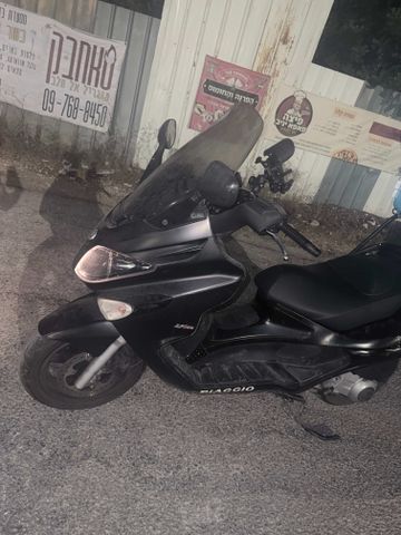 מודעת רכב פיאג'ו X-Evo 250