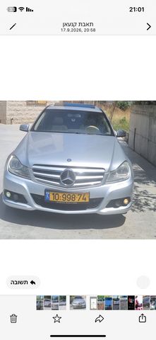 C-class Elegance C 200 אוט׳ 1.8 (184 כ״ס)