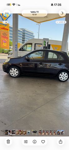 מודעת רכב ניסאן מיקרה