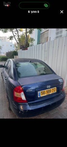 מודעת רכב יונדאי אקסנט i25