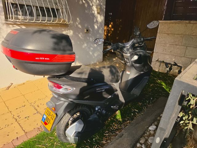 מודעת רכב סוזוקי בורגמן 125