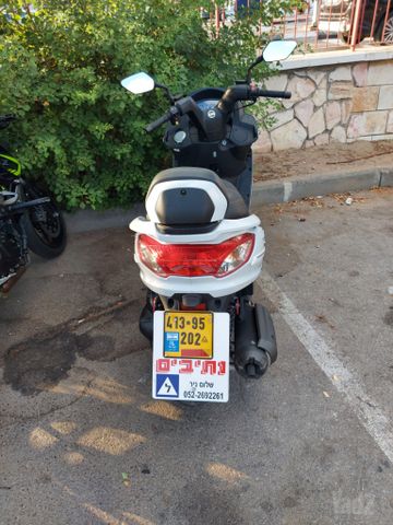 מודעת רכב סאן יאנג ג'וי רייד 200