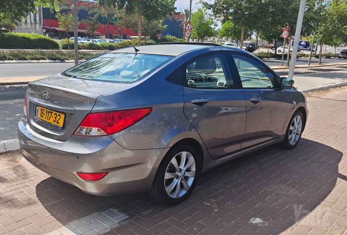 מודעת רכב יונדאי אקסנט i25