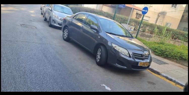 מודעת רכב טויוטה קורולה