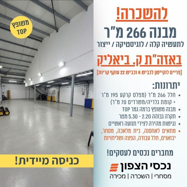 אזור תעשיה קרית ביאליק, אזור תעשיה צור שלום