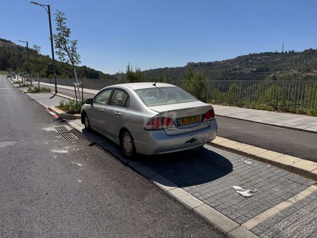 מודעת רכב הונדה סיוויק