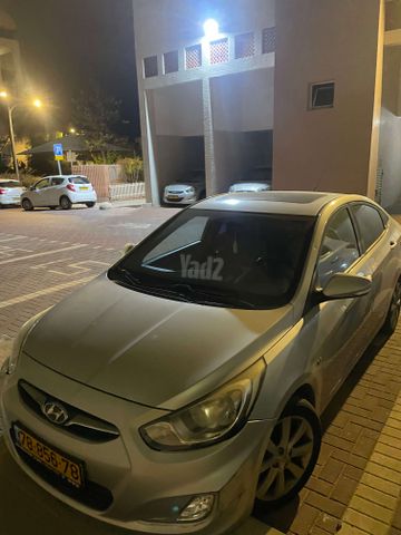 מודעת רכב יונדאי אקסנט i25